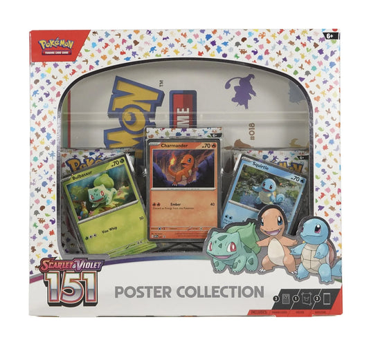 Pokémon TCG: Scarlet & Violet – 151 Poster Collection Box