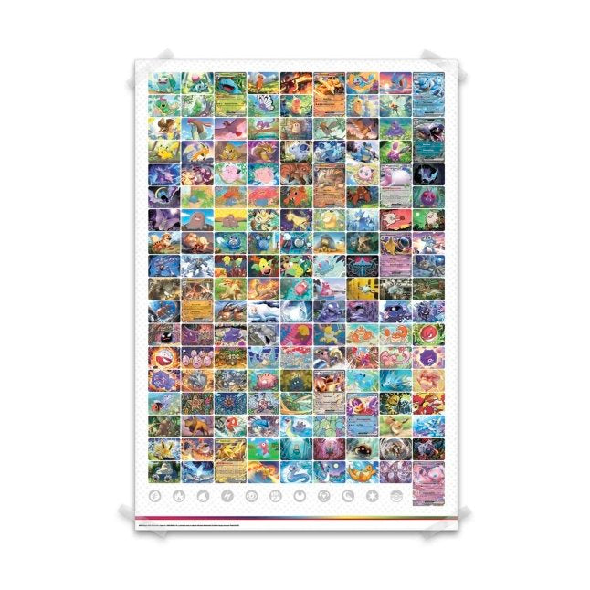 Pokémon TCG: Scarlet & Violet – 151 Poster Collection Box
